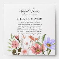 Personalised Funeral Sunflower Seed Packets Envelopes Memorial Remembrance  Favours Keepsake 