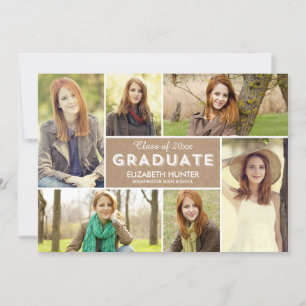 Photo Showcase Graduation Invitation - Craft