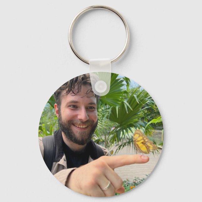 Photo Simple  Keychain (Front)