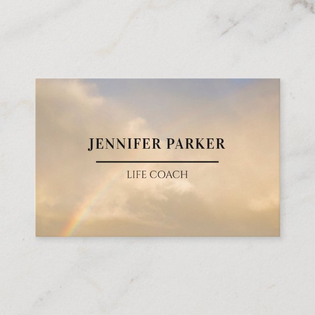 Photo Sky  Business Card (Front)