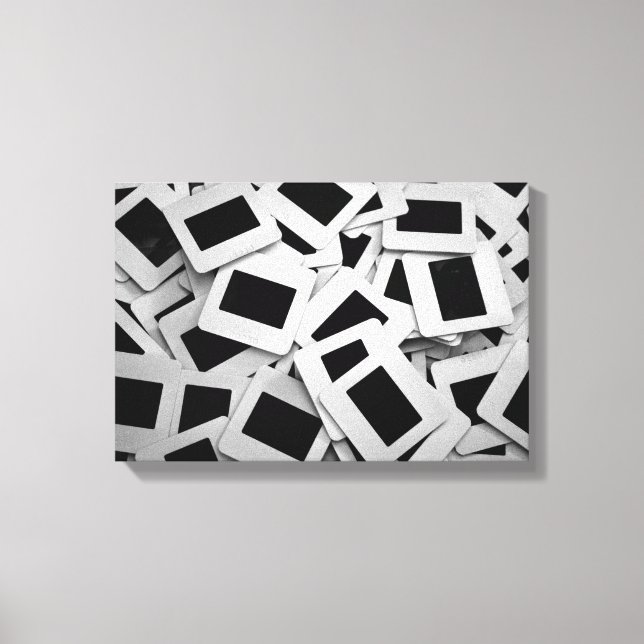 Photo slides canvas print (Front)