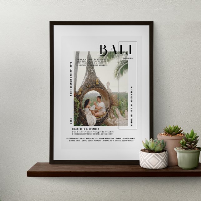 Photo Snapshot | Modern Print Travel Keepsake (Creator Uploaded)