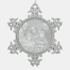 Photo snowflake ornament | Add Christmas picture