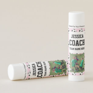 Photo Soccer Ball Pattern Coach Lip Balm