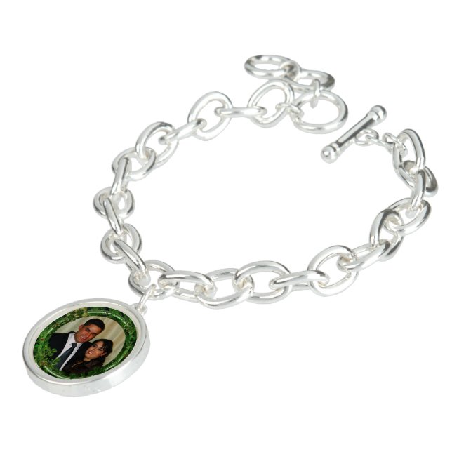 Photo St. Patrick's Day Necklace Bracelet (Side)