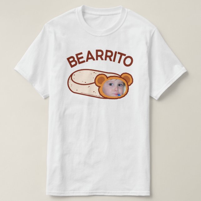 Photo Stand-in BEARRITO T-Shirt (Design Front)