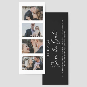 Photo Strip Bookmark Save the Date