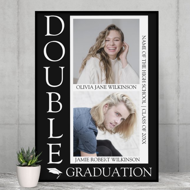 Photo Strip Joint Graduation Welcome Poster (Creator Uploaded)