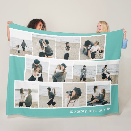 Photo Strips Custom Color Personalized Blanket