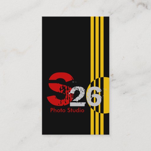 Customizable Photo Studio photographer Original Business Cards
