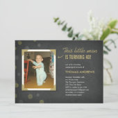 Photo Surprise Birthday Invitations For Adults (Standing Front)