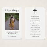 Photo Sympathy Funeral Memorial Prayer Cards Photo Sympathy Funeral Memorial Prayer Cards