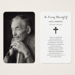 Photo Sympathy Funeral Memorial Prayer Cards Photo Sympathy Funeral Memorial Prayer Cards