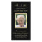Photo Sympathy Memorial Funeral Black Gold
