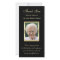 Photo Sympathy Memorial Funeral Black Gold