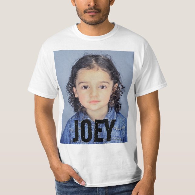 Photo t-shirt, personalized custom T-Shirt (Front)
