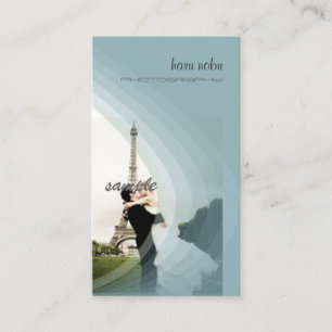 Photo template, add your own business card