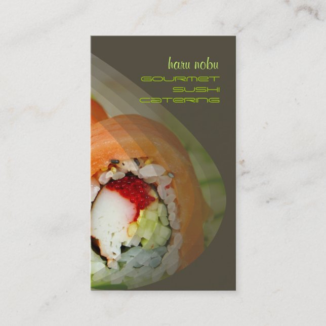 Photo template, add your own business card (Front)