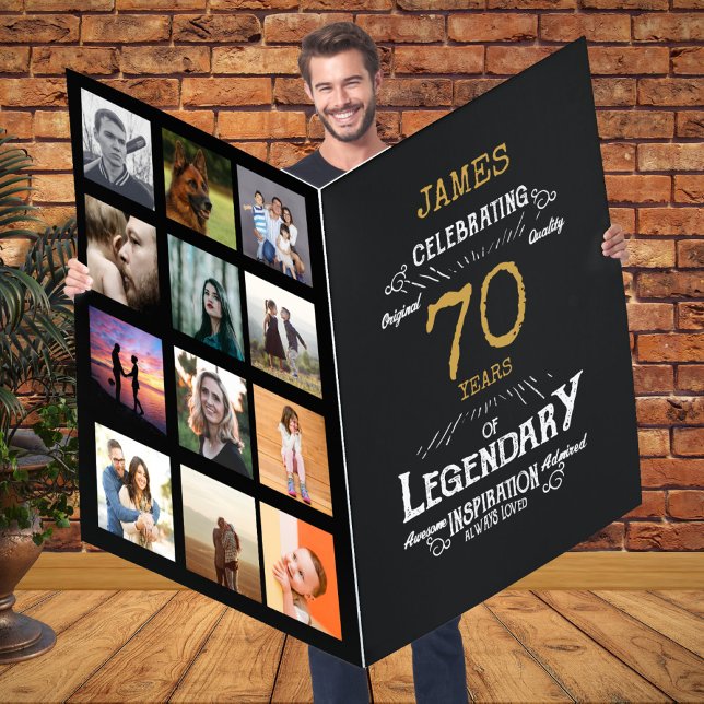 Photo Template Any Age Giant Birthday Card (Creator Uploaded)