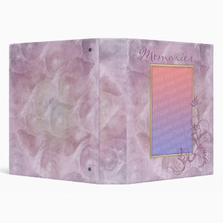Photo Template Embossed Effect Memories Binder 1.5