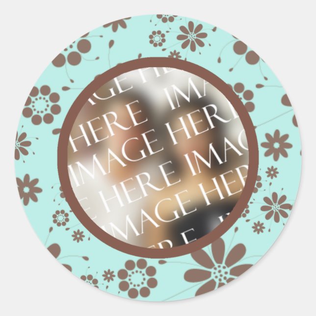 Photo Template Event And Wedding Envelope Seal (Front)