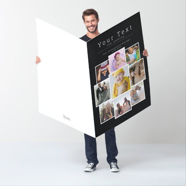 Photo Template Greetings Photo Personalized Card (In Situ)