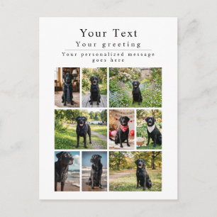 Photo Template Greetings Photo Personalized Postcard