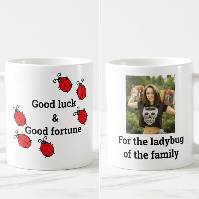 Photo Template Ladybug Travel Coffee Mug (Creator Uploaded)