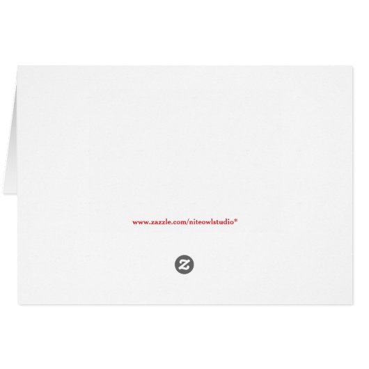 Photo Template Meowy Christmas! Card (Back Horizontal)