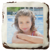 Photo Template Party Brownie Dessert Treats (Front)