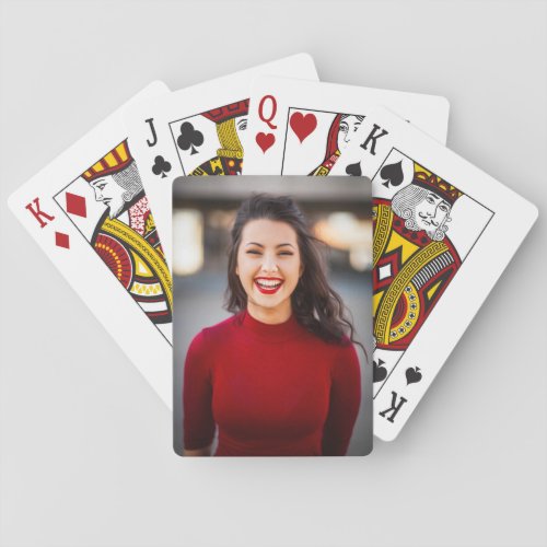 Photo Template Playing Cards