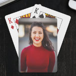 Photo Template Playing Cards<br><div class="desc">Full Print Single Photo Template Party Playing Cards.</div>