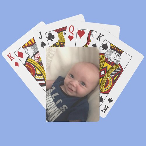 Photo Template Playing Cards Gift Grandma