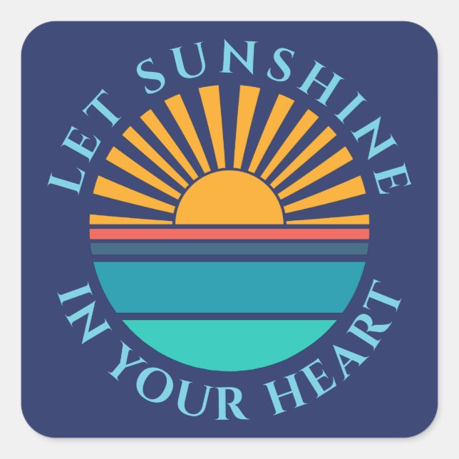 Photo Template Square Sticker (Front)