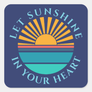 Photo Template Square Sticker