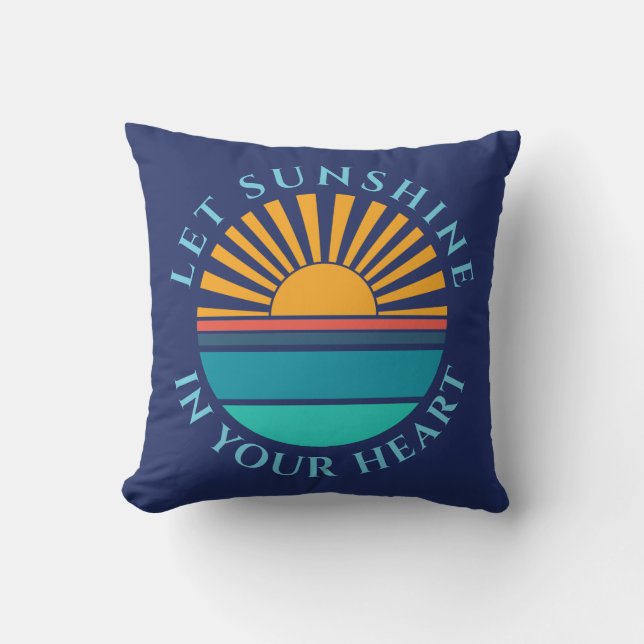 Photo Template Throw Pillow (Front)