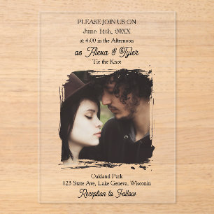 Photo Template Translucent Photo Wedding