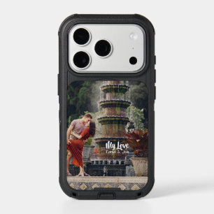 Photo & text my love - personalized iPhone 17 pro case