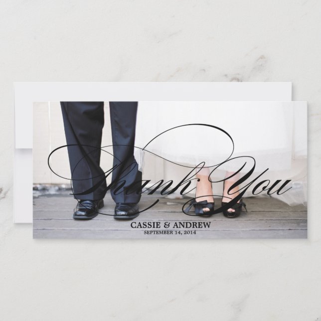 Photo Thank You Card (Front)