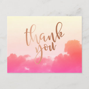 photo thank you card