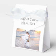 Photo thank you favor box