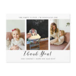 Photo Thank You First Birthday Photo Card Photo Thank You First Birthday Photo Card