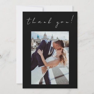 Photo Thank you Wedding Card-Twin Flame- Invitation