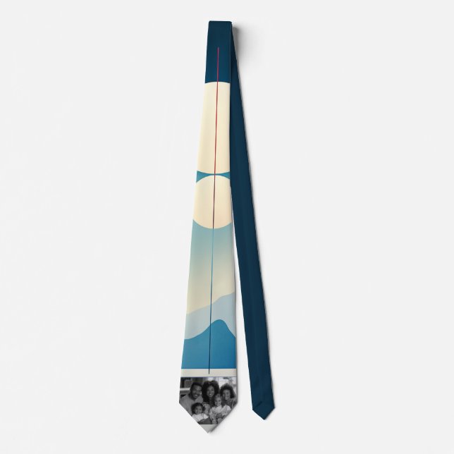 Photo Tie in Bauhaus Style (Front)