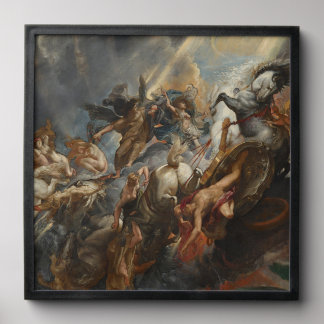 photo tile, art, the fall of phaeton peel and stick photo tile