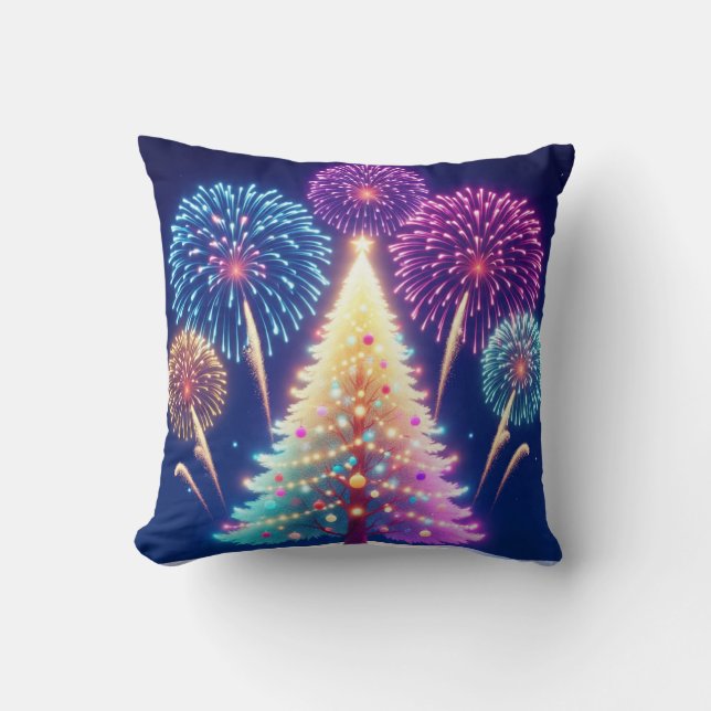 Photo Tile Throw Pillow (Front)