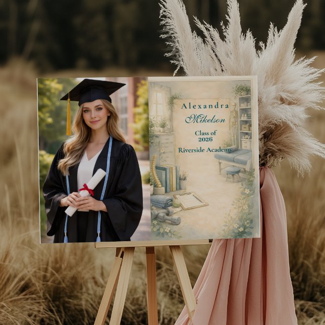 Photo Timeless Physical Therapy Graduate Foam Board (Creator Uploaded)