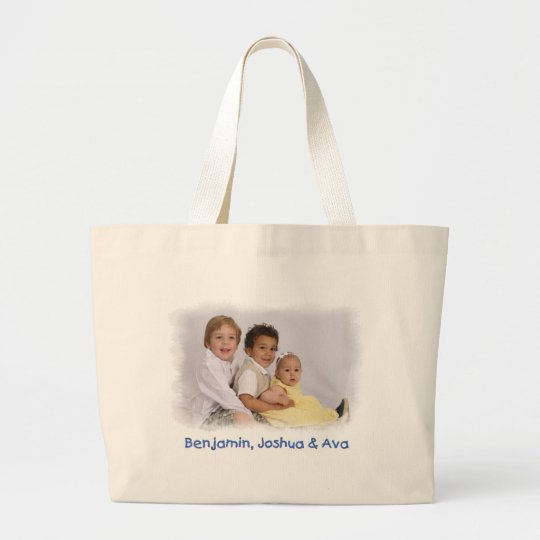 custom photo tote