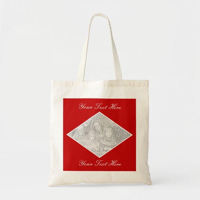 Photo tote bag | custom personalized picture image (Front)
