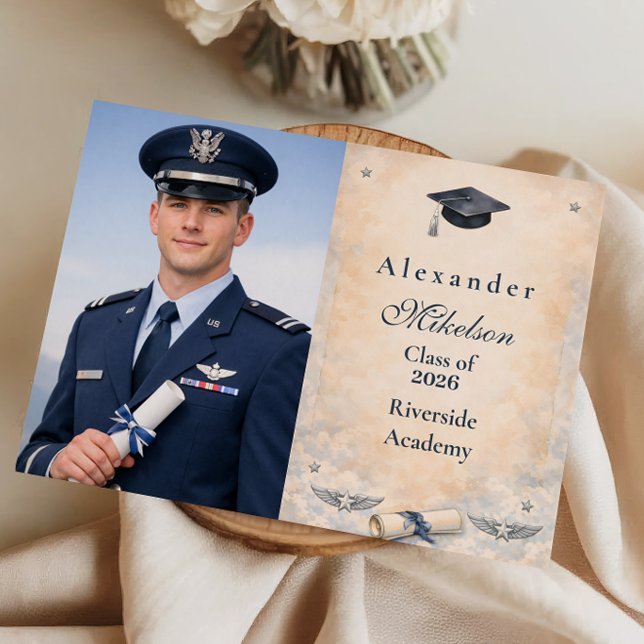 Photo U.S. Air Force Graduation Party Announcement (Creator Uploaded)